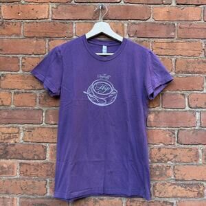the tragically hip tea cup t shirt 00s womens L